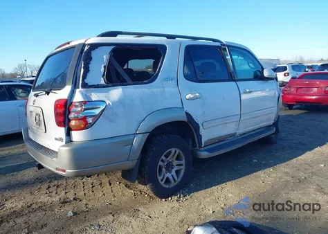 2003 Toyota Sequoia Sr5 V8 из США, поврежденный, VIN 5TDZT34A03S203359